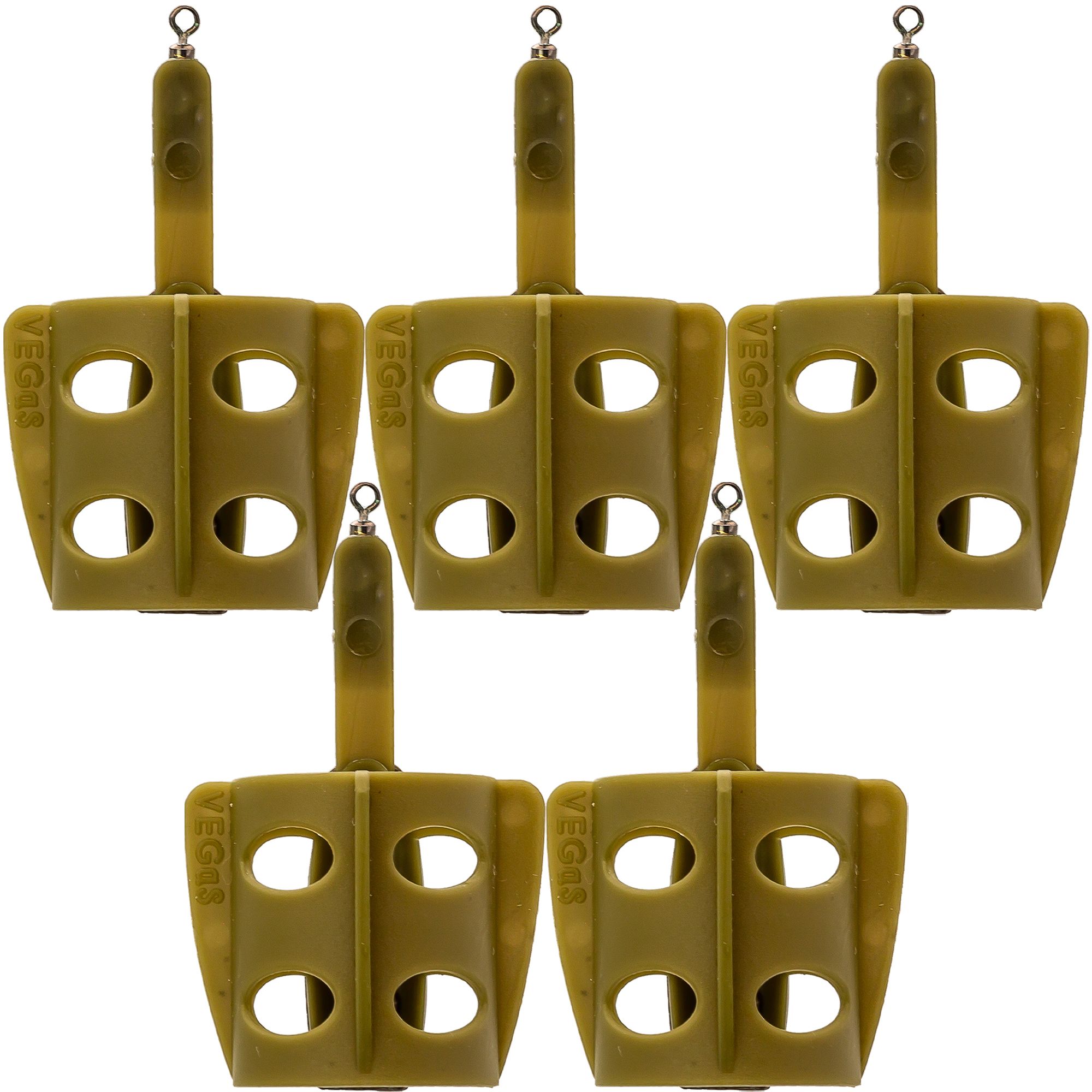 

Кормушка 5 шт Dunaev Овал Small 40 гр, Разноцветный, Овал Small