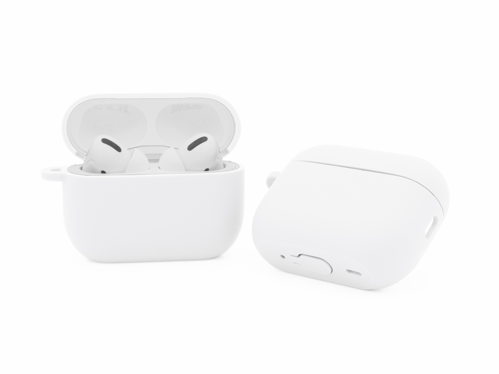 фото Силиконовый чехол для airpods pro 2 белый nobrand