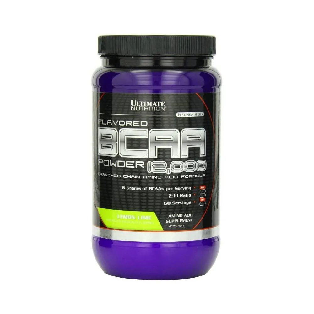 Ultimate Nutrition BCAA 12000 Powder БЦАА в порошке спортивное питание БЦА 457 гр Ли 3724₽