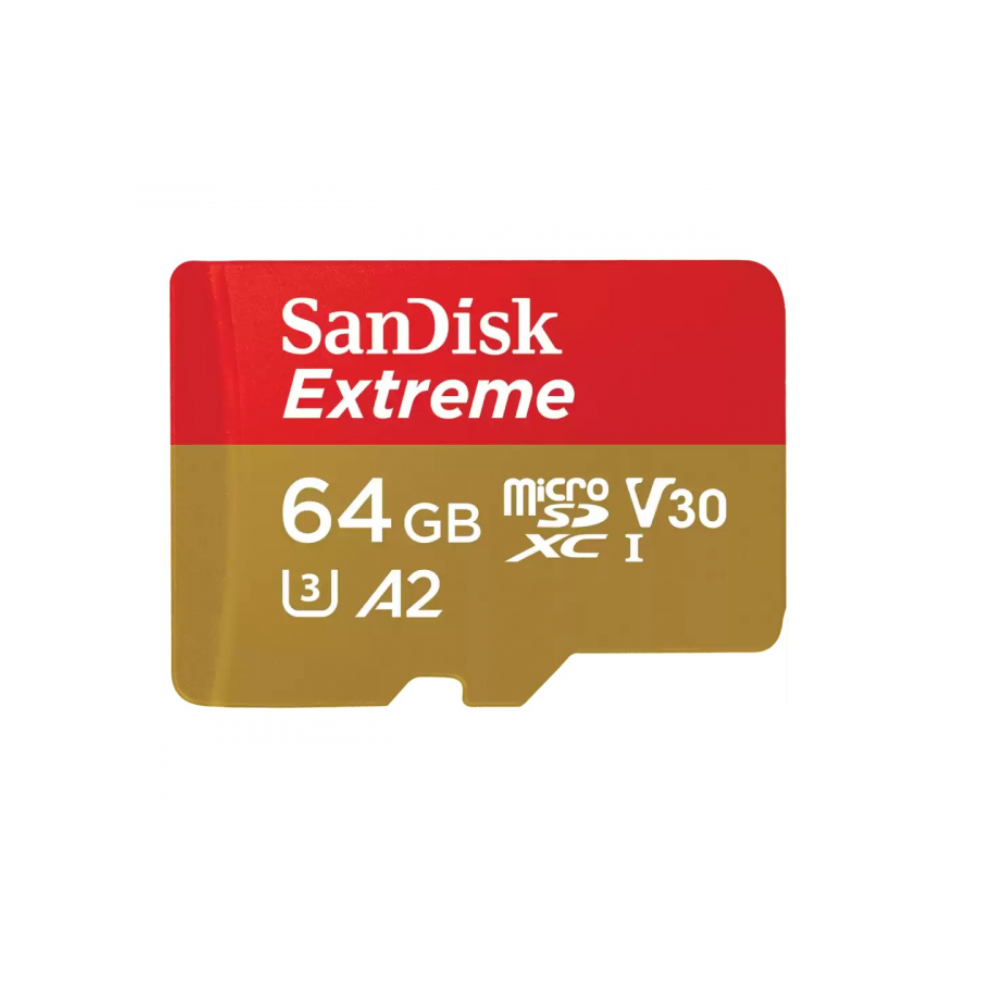 

Карта памяти SanDisk Micro SDXC 64Гб microSDXC (SDSQXAA-128G-GN6MN), microSDXC