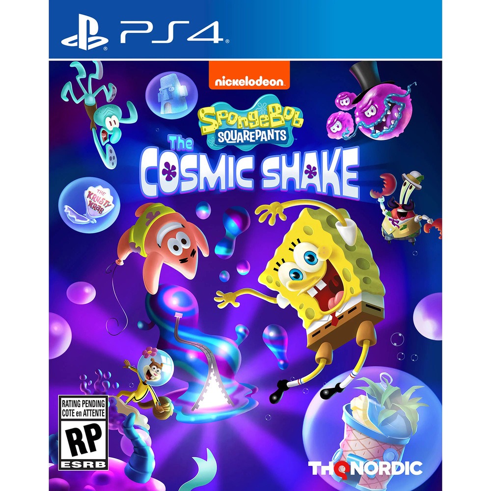 Sony SpongeBob SquarePants. The Cosmic Shake PS4, русские субтитры