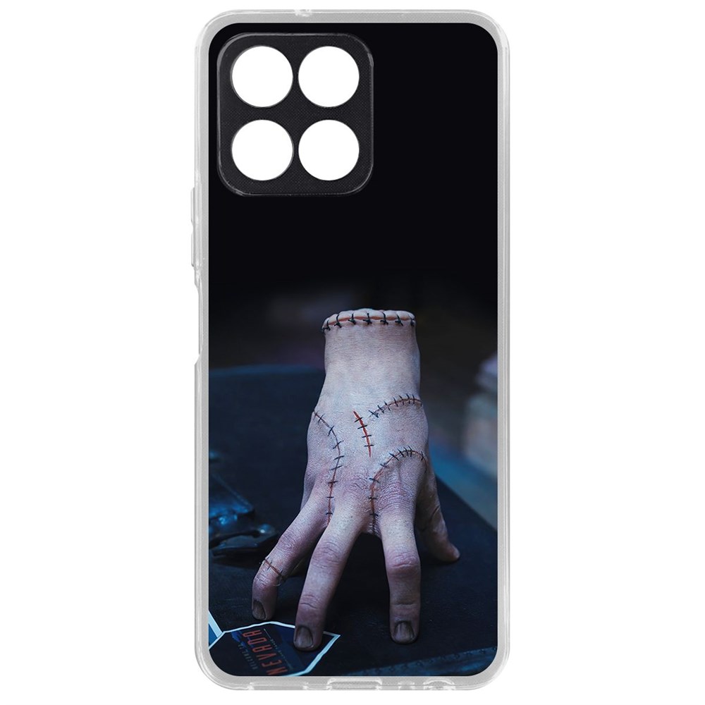 

Чехол-накладка Уэнсдей Аддамс - Вещь для Honor X8 5G, Прозрачный