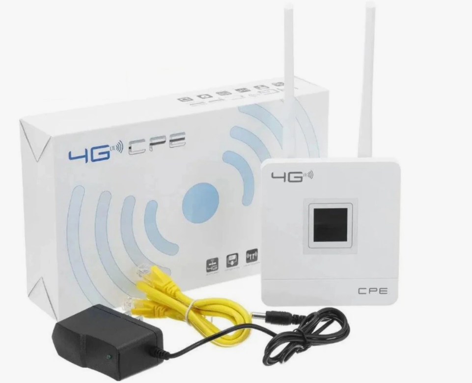 Wi-Fi роутер с LTE-модулем CPE White 253241