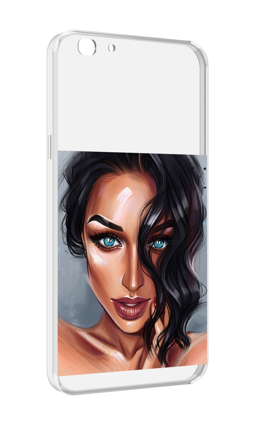 

Чехол MyPads Брюнетка для Oppo A77/F3 (2017 год), Прозрачный, Tocco