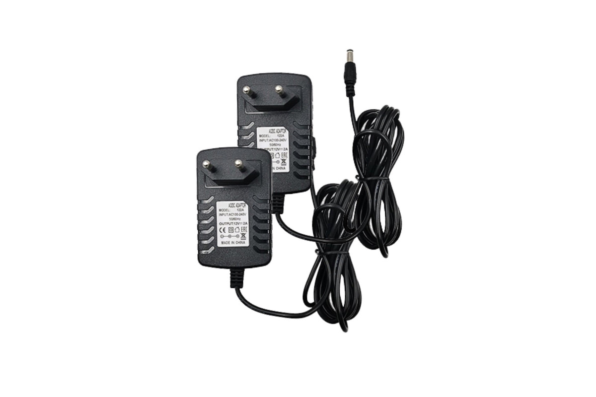 

Блок питания Mobicent MC2ER967456 12V 2A (5.5х2.5) от сети 220, 2 шт, MC2ER967456