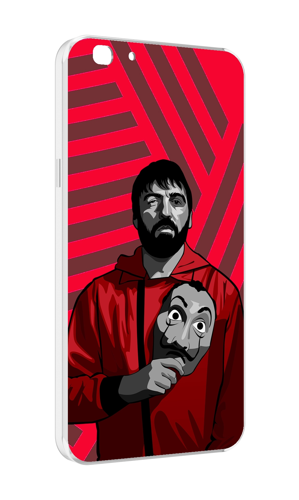 

Чехол MyPads Богата-Бумажный-дом для Oppo A77/F3 (2017 год), Прозрачный, Tocco