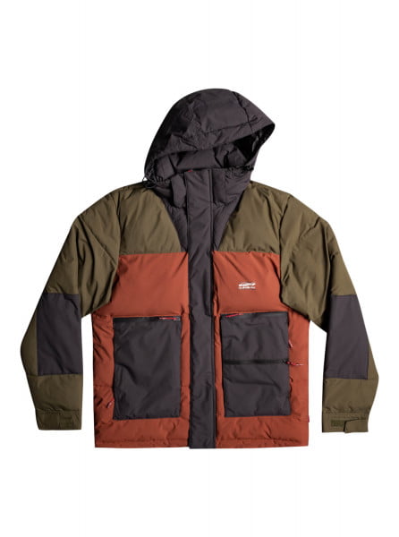 

Куртка мужская Quiksilver EQYJK03727 коричневая S, EQYJK03727