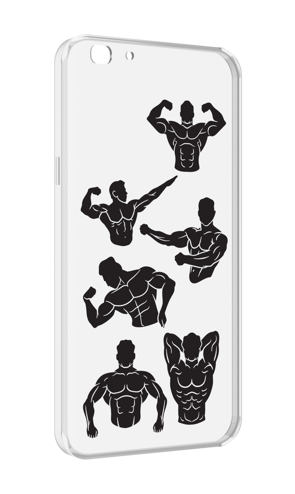 

Чехол MyPads Атлет мужской для Oppo A77/F3 (2017 год), Прозрачный, Tocco
