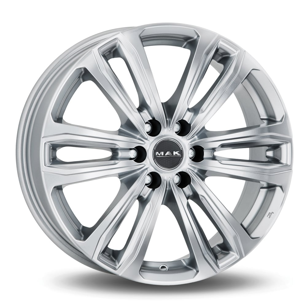 

Колесный диск MAK Safari 6 Silver 7.5xR17 ET50 6*130 D84.1 WHS503503, Серебристый