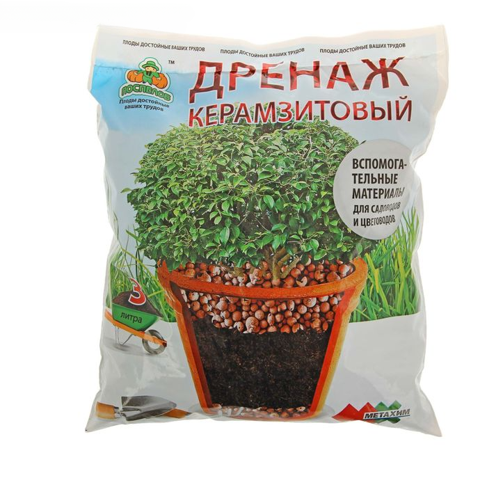 

Дренаж керамзитовый Поспелов фр 10-20 3 л