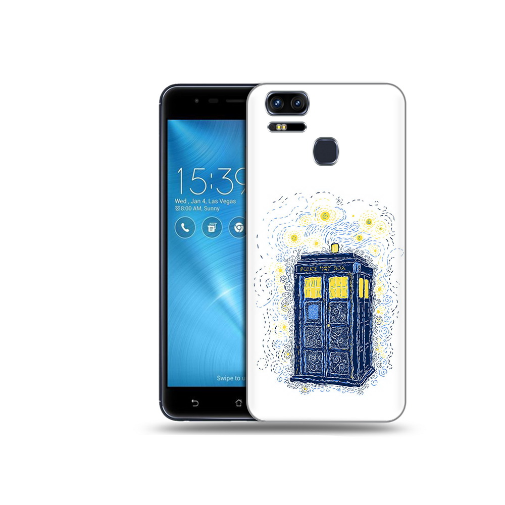 

Чехол MyPads Tocco для Asus ZenFone 3 будка рисунок (PT51214.656.249), Прозрачный, Tocco
