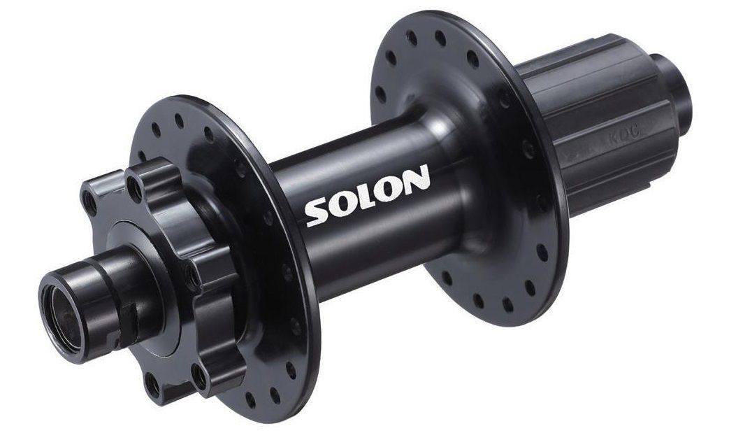 Втулка задняя Solon DH910TR BOOST 32H DISC M12*148 мм, ось12 мм, под кассету 10 ск.