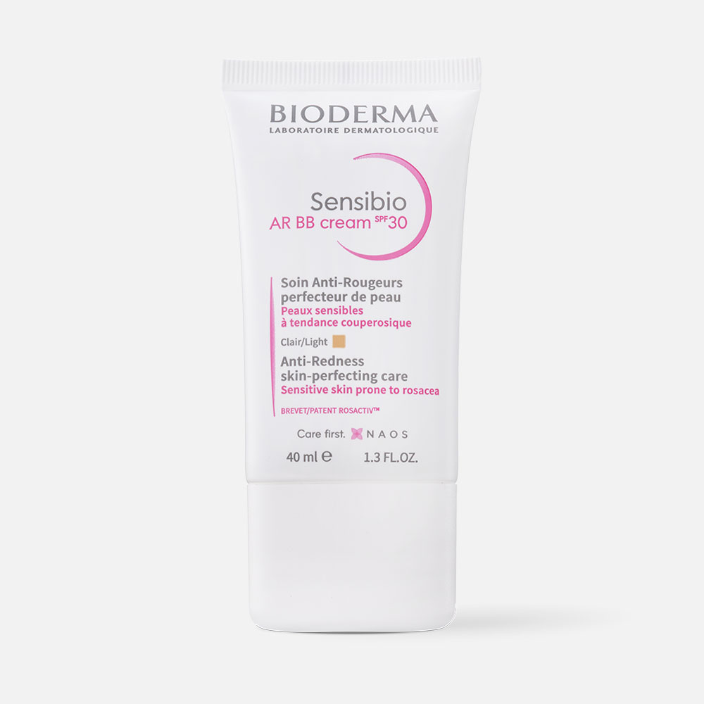 BB-крем Bioderma Sensibio AR защитный, для чувствительной кожи, 40 мл