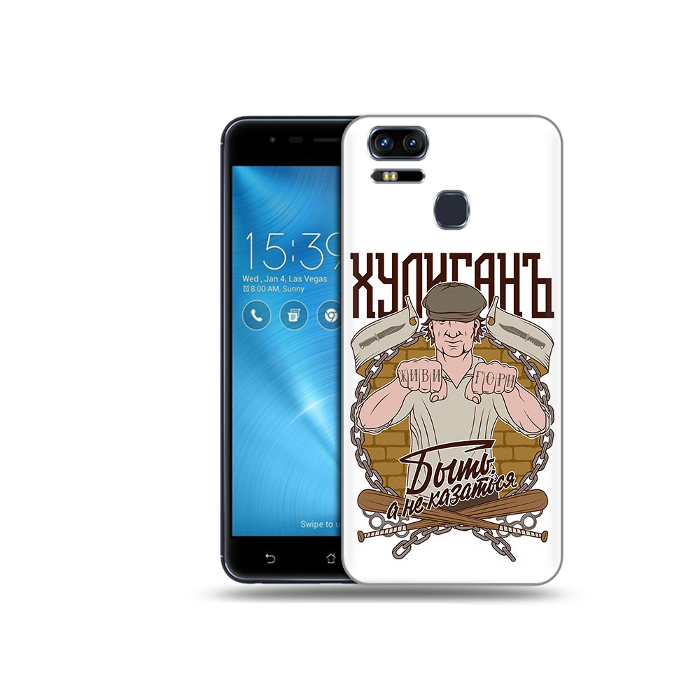 

Чехол MyPads Tocco для Asus ZenFone 3 Хулиган (PT51214.656.192), Прозрачный, Tocco