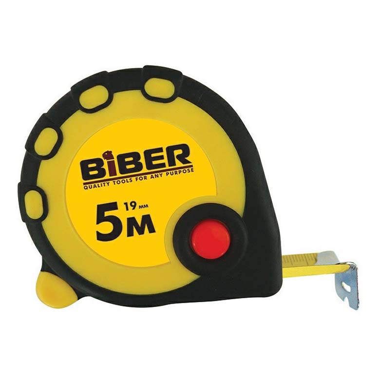 Рулетка Biber Standart 40092 5 м х 19 мм