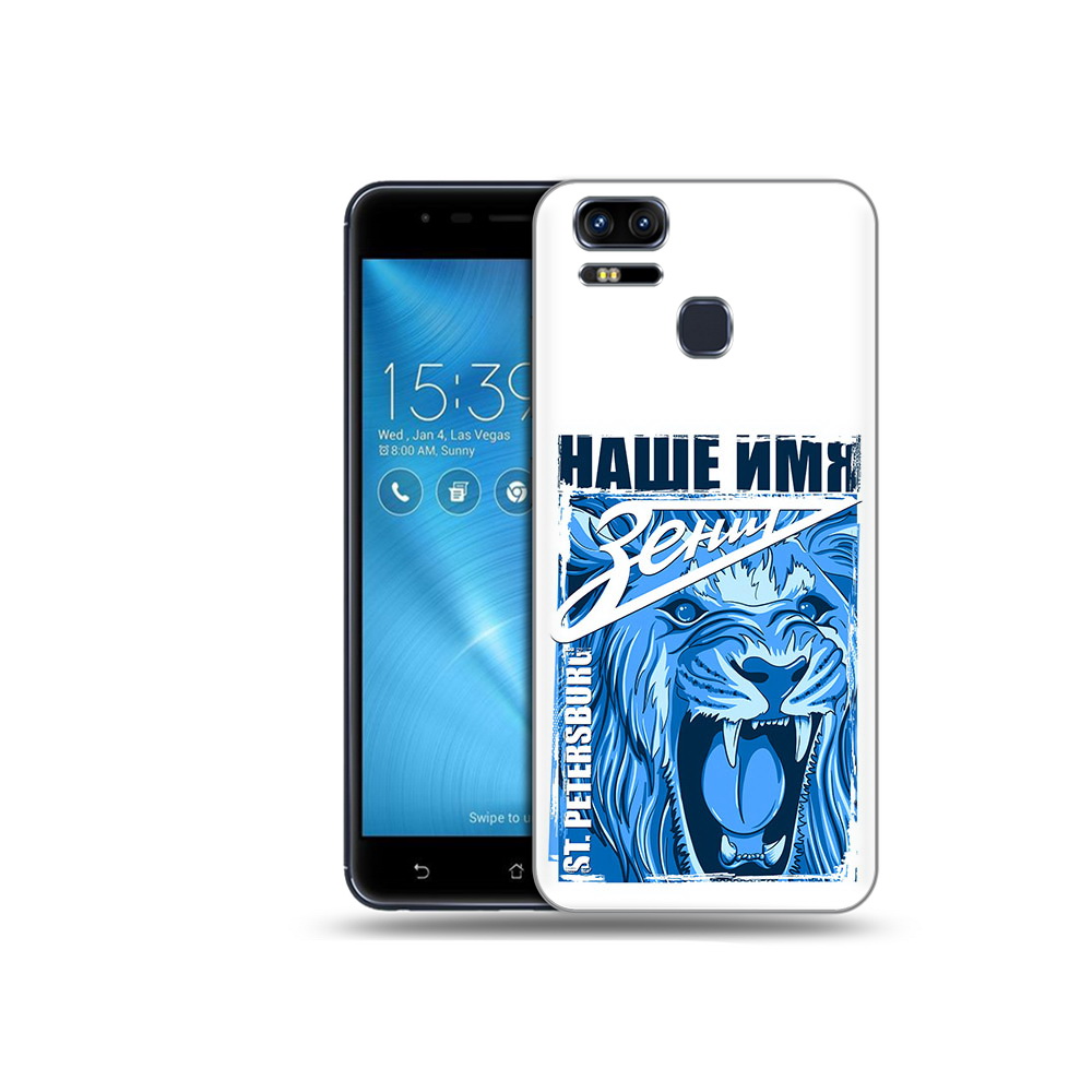 

Чехол MyPads Tocco для Asus ZenFone 3 ФК наше имя зенит (PT51214.656.183), Прозрачный, Tocco