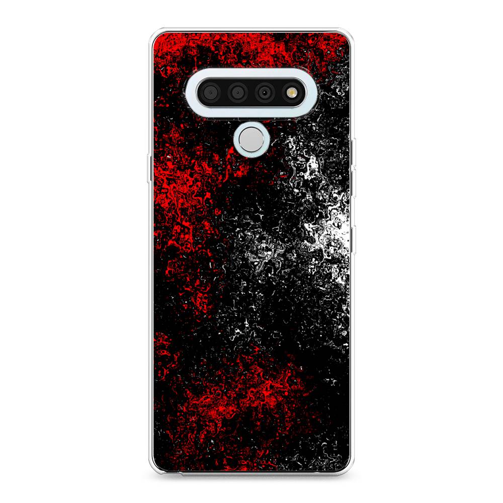 

Чехол для LG Stylo 6 "Монотипия", Красный;черный;белый, 84550-3