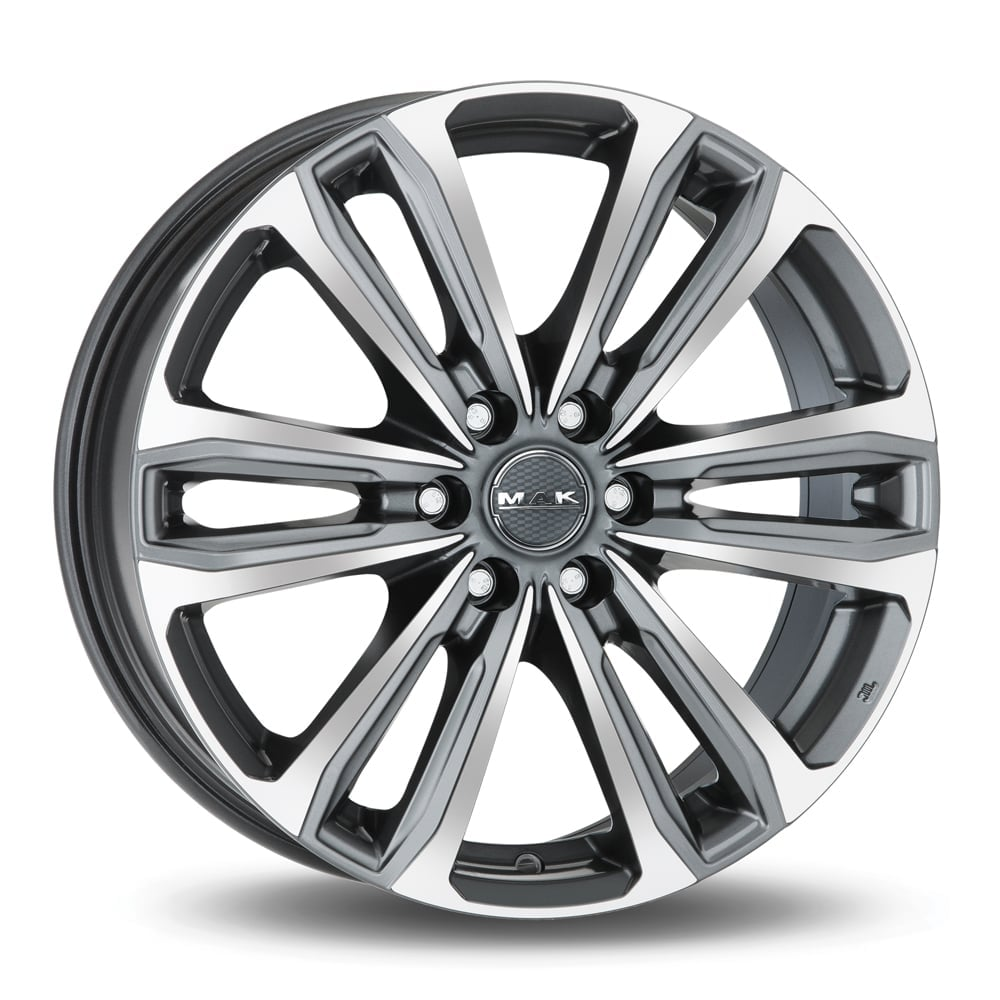

Колесный диск MAK Safari 6 Gunmetal Mirror Face 8xR18 ET45 6*114.3 D66.1 WHS503744