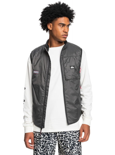 

Утепленный жилет мужской Quiksilver EQYJK03712 серый L, EQYJK03712