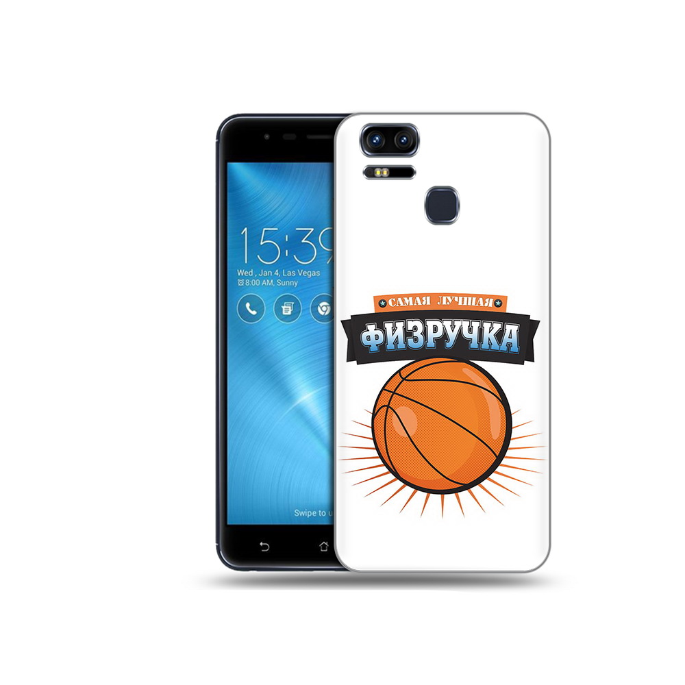 

Чехол MyPads Tocco для Asus ZenFone 3 Самая лучшая физручка (PT51214.656.153), Прозрачный, Tocco