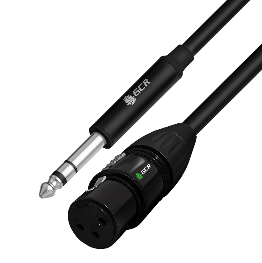 

Аудио кабель GCR GCR-53440, Черный, GCR-53440