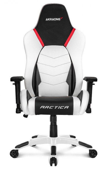 фото Akracing кресло для геймеров akracing arctica-white белый/черный