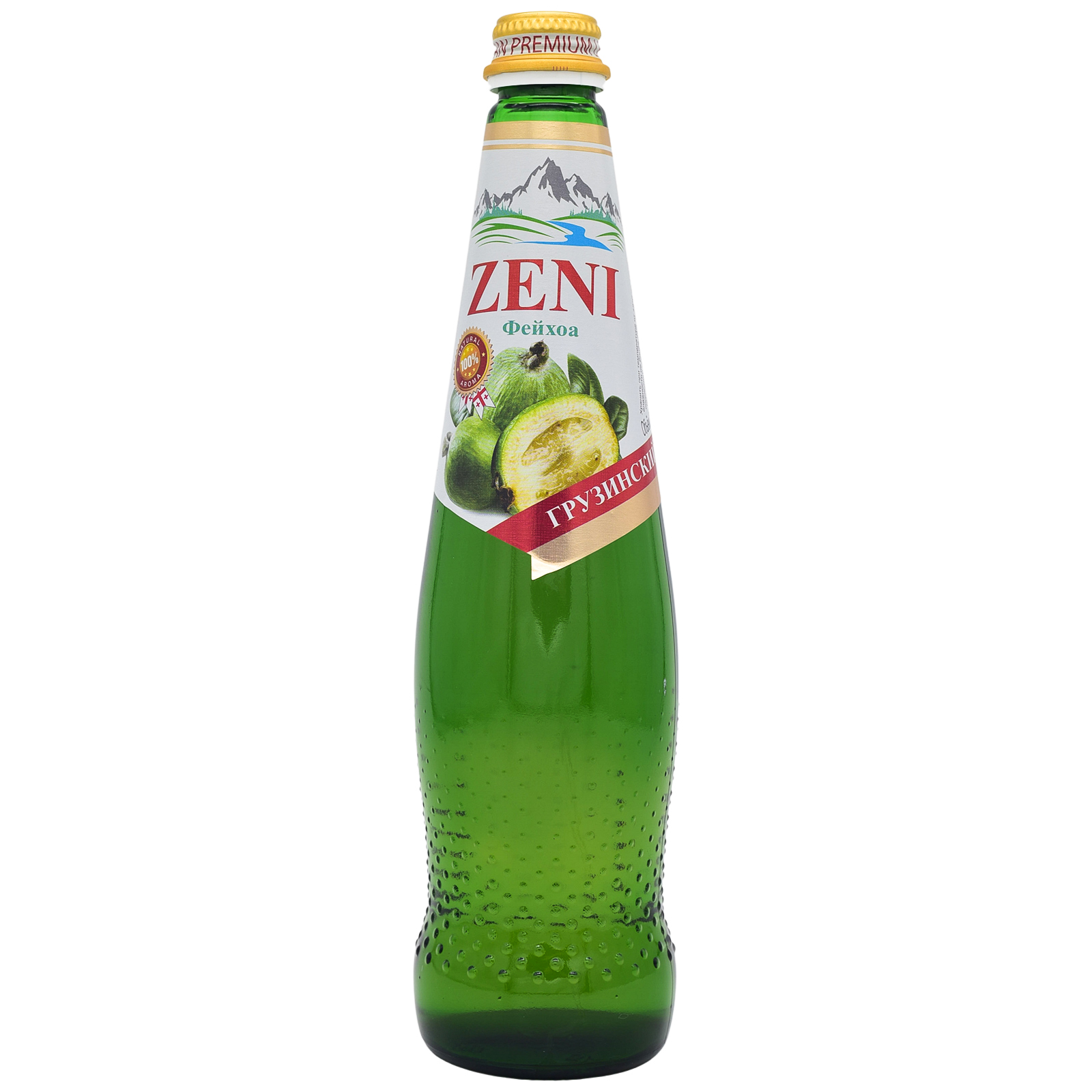 Газированный напиток Лимонад ZENI Фейхоа 0,5 л