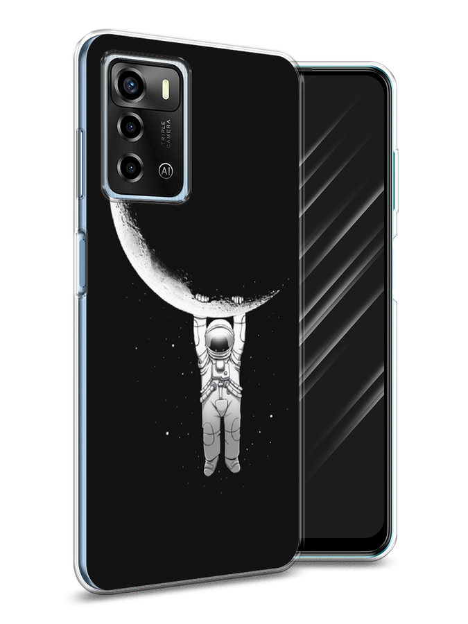 

Чехол Awog на ZTE Blade A72 / ЗТЕ Блэйд A72 "Космонавт", Разноцветный, 135450-4