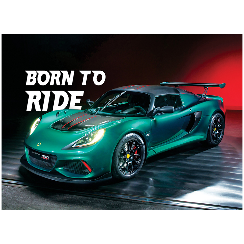 

Настольное покрытие детское ArtSpace Sport car A4+, Черный