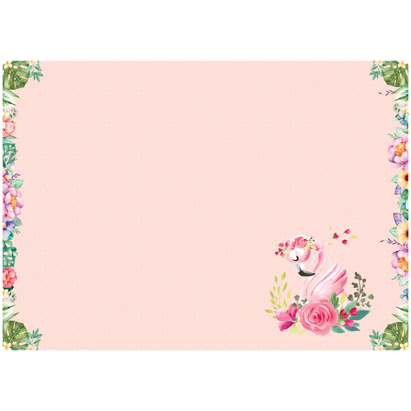 Клеенка для уроков труда ArtSpace Flamingo ПВХ 50x70см 20шт