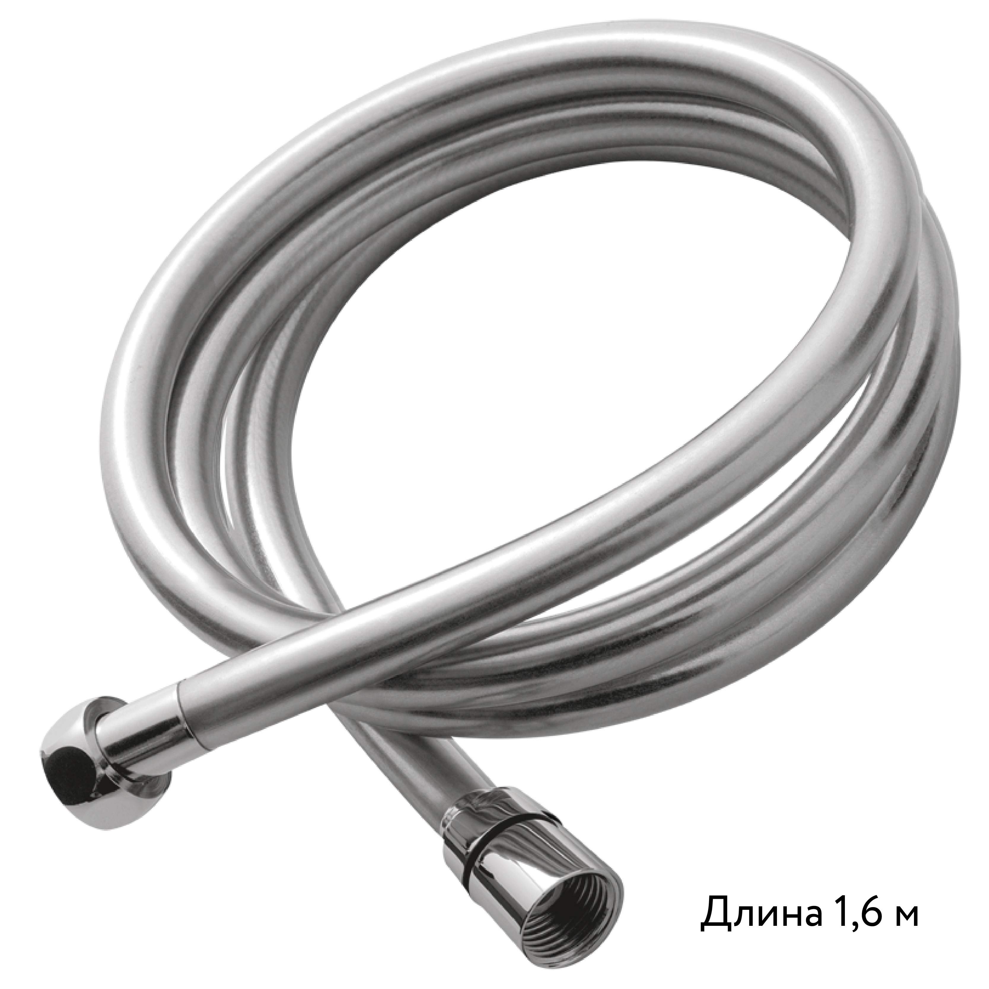 Душевой шланг армированный ESKO EL_ASH1.6 шланг для душа esko argent shower hose 1 6 м усиленный пвх