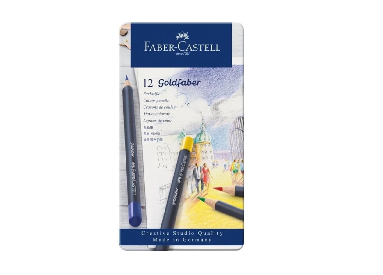 

Карандаши цветные Faber-Castell Goldfaber 12 цветов 114712