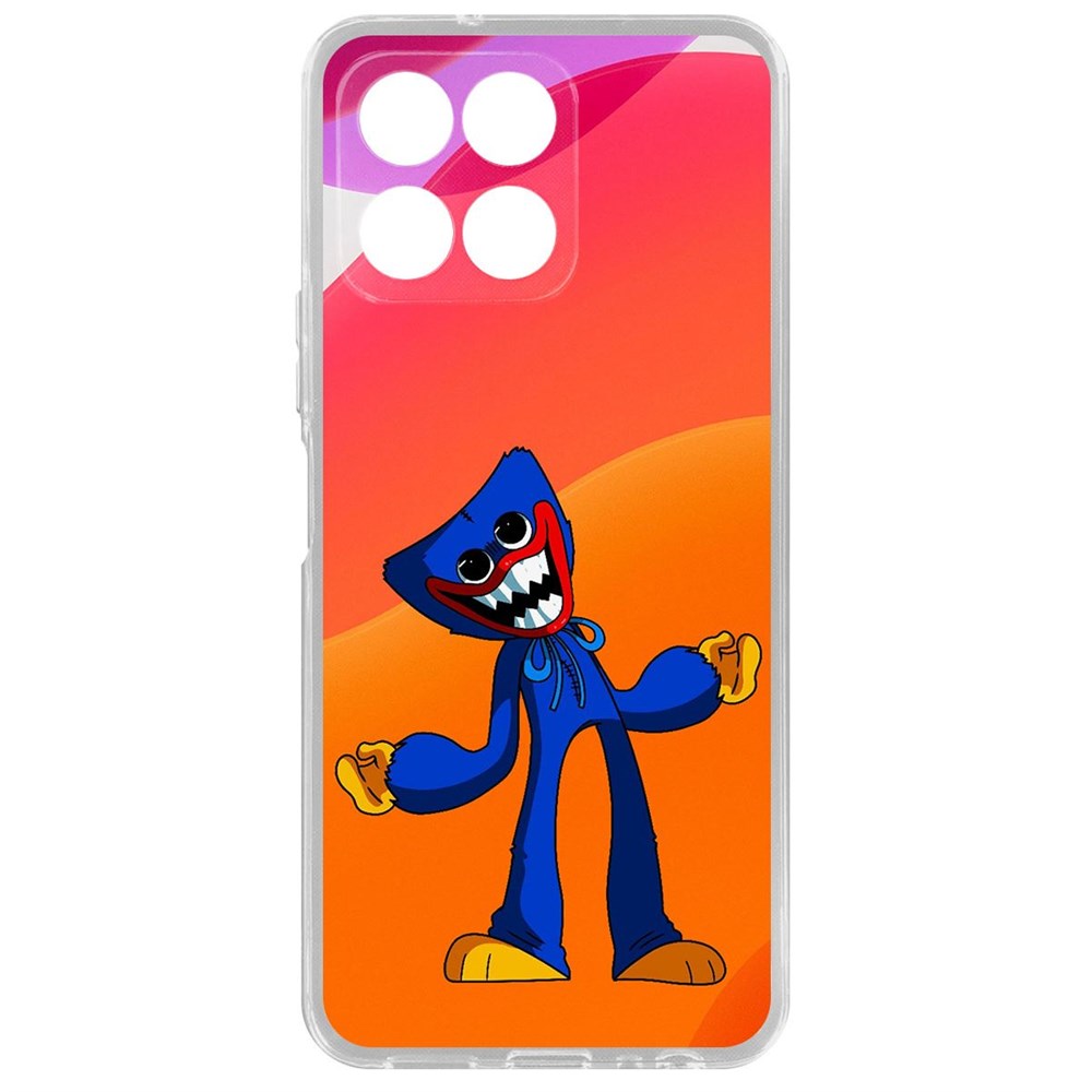 

Чехол-накладка Хаги Ваги для Honor X8 5G, Прозрачный