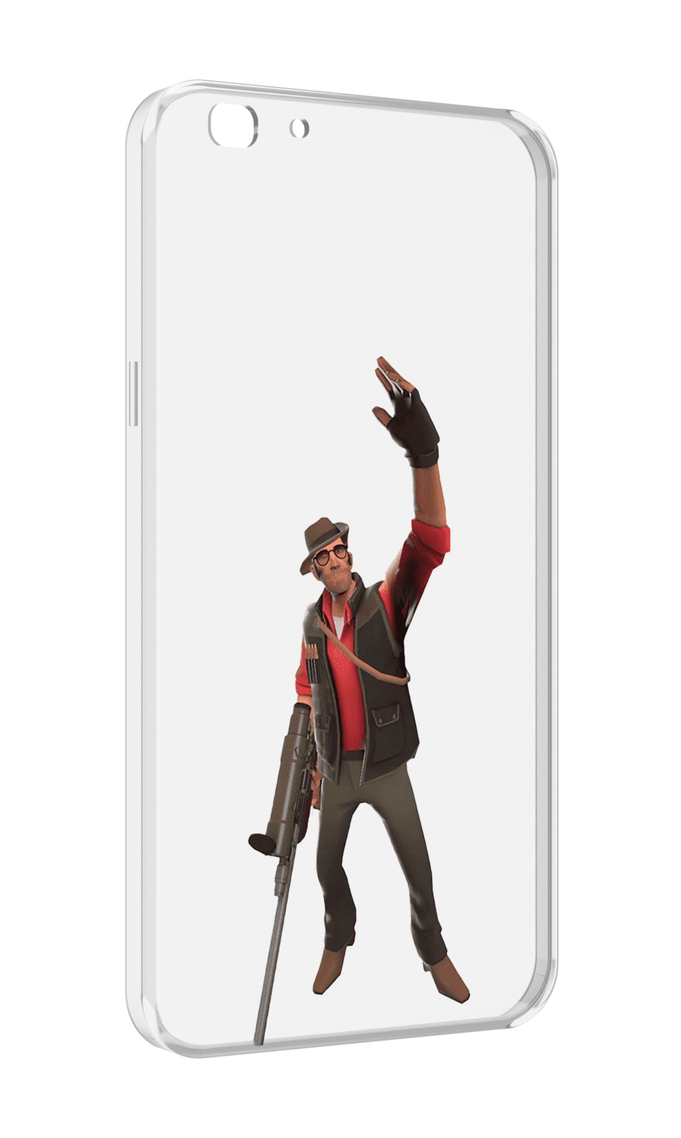 

Чехол MyPads team-fortress-2 для Oppo A77/F3 (2017 год), Прозрачный, Tocco