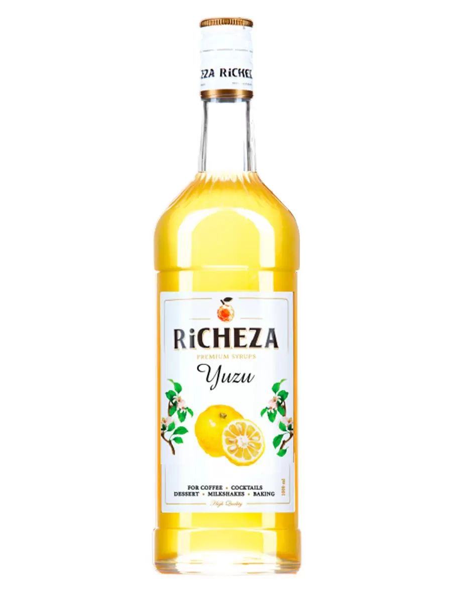 Сироп для кофе и коктейлей Юзу Японский лимон 1 литр RICHEZA 980₽