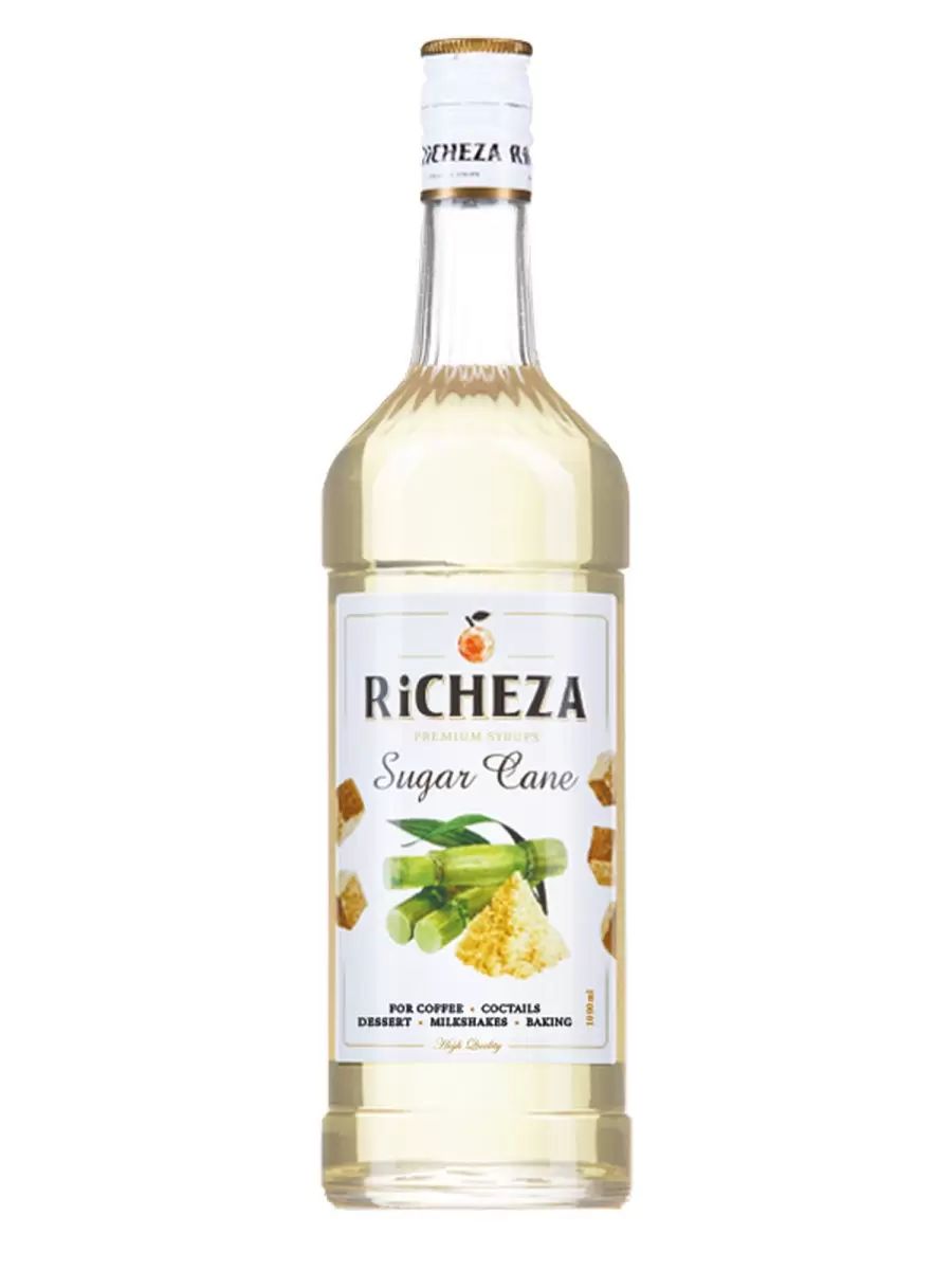 

Сироп для кофе и коктейлей Сахарный тростник 1 литр, RICHEZA