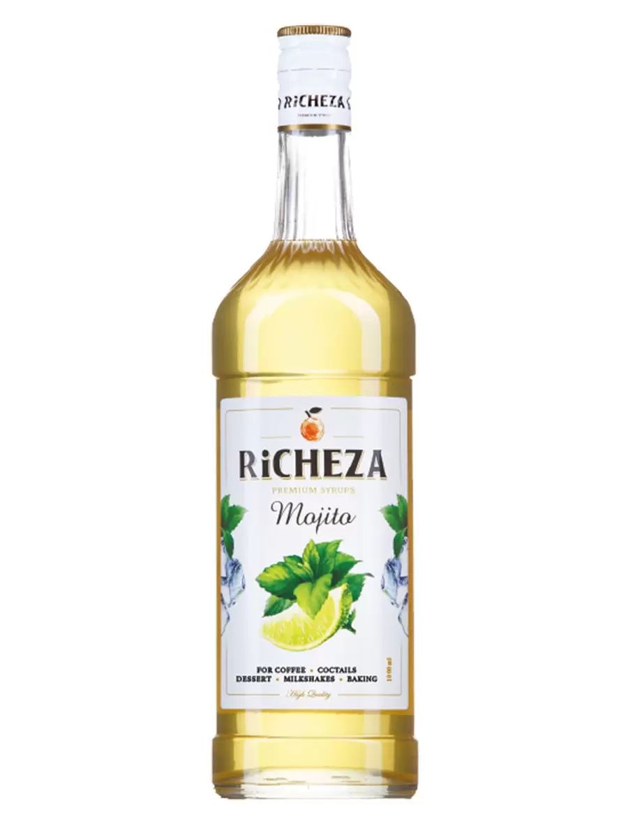 

Сироп для кофе и коктейлей Мохито 1 литр, RICHEZA