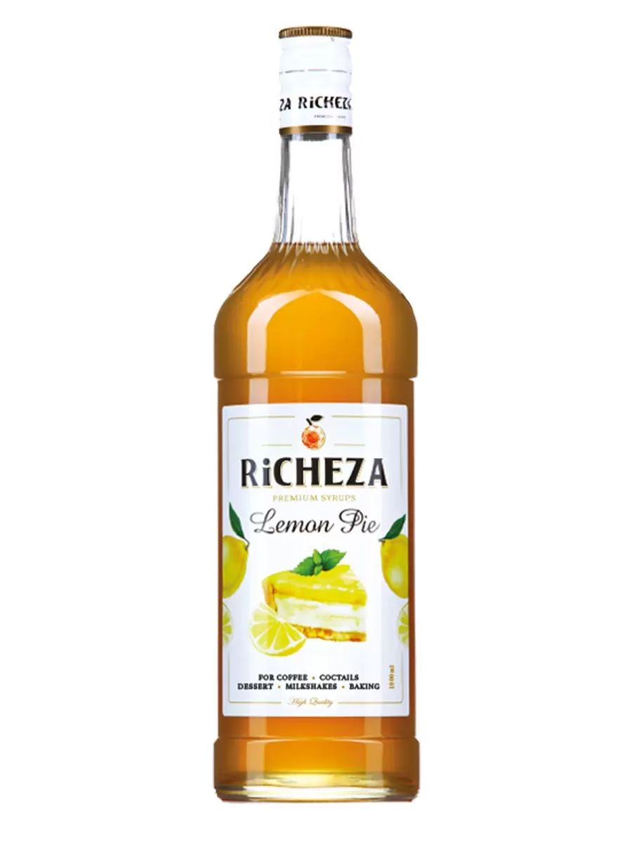 

Сироп для кофе и коктейлей Лимонный пирог 1 литр, RICHEZA
