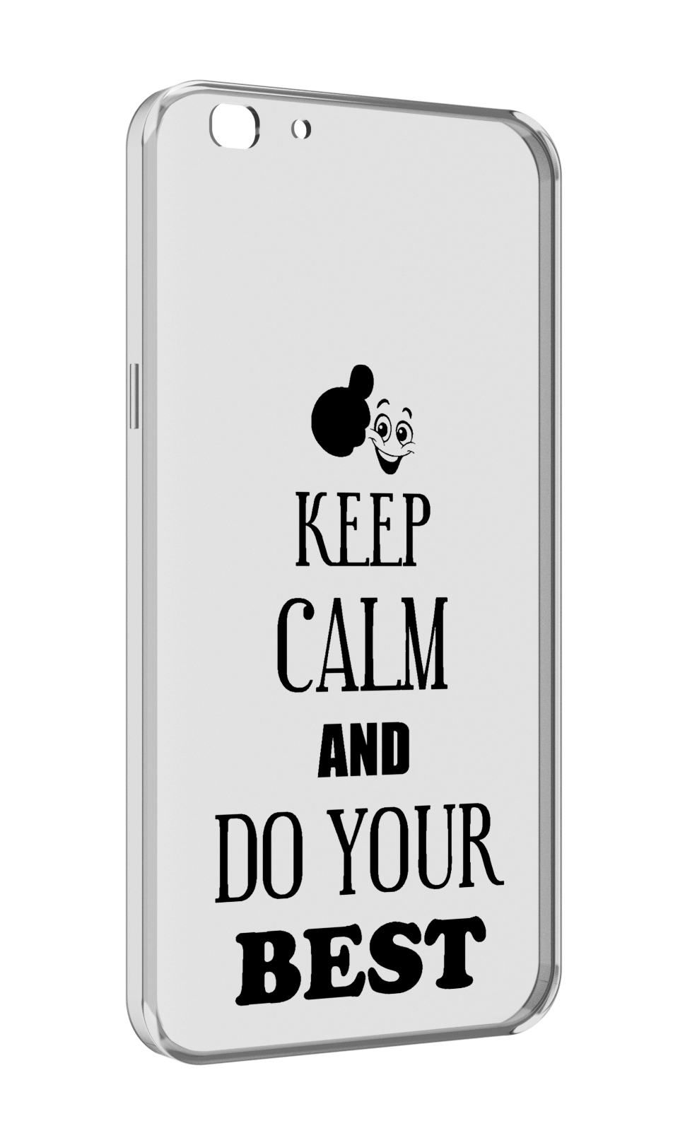 Чехол MyPads keep-calm-and для Oppo A77/F3 (2017 год)