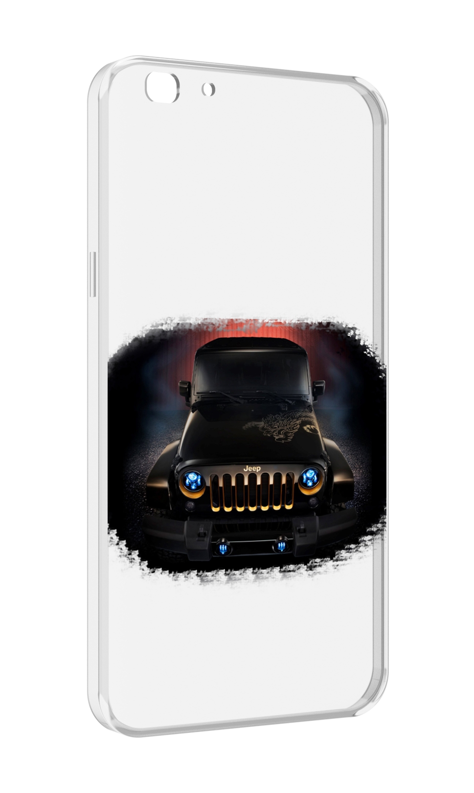 

Чехол MyPads jeep джип 2 для Oppo A77/F3 (2017 год), Прозрачный, Tocco