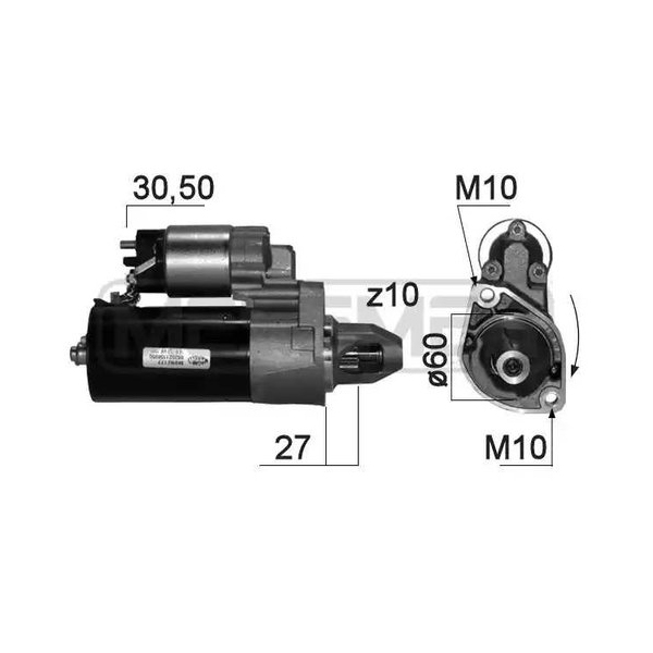 

Стартер Mercedes C-Class/E-Class/E-Class T-Model 96>12 ERA 220872