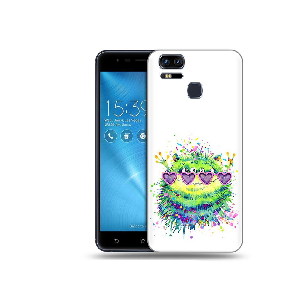 

Чехол MyPads Tocco для Asus ZenFone 3 Пушистый персонаж (PT51214.656.142), Прозрачный, Tocco