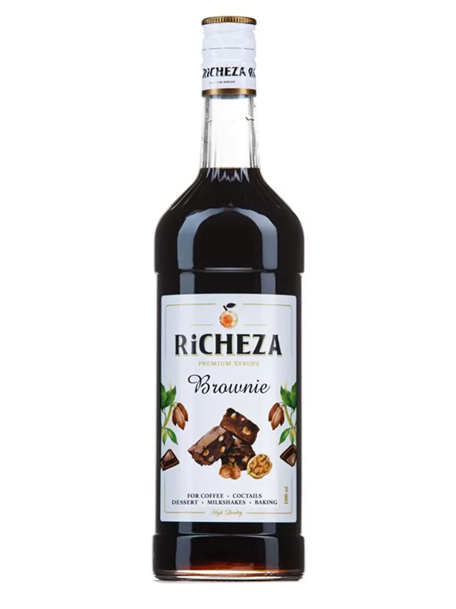 

Сироп для кофе и коктейлей Брауни 1 литр, RICHEZA