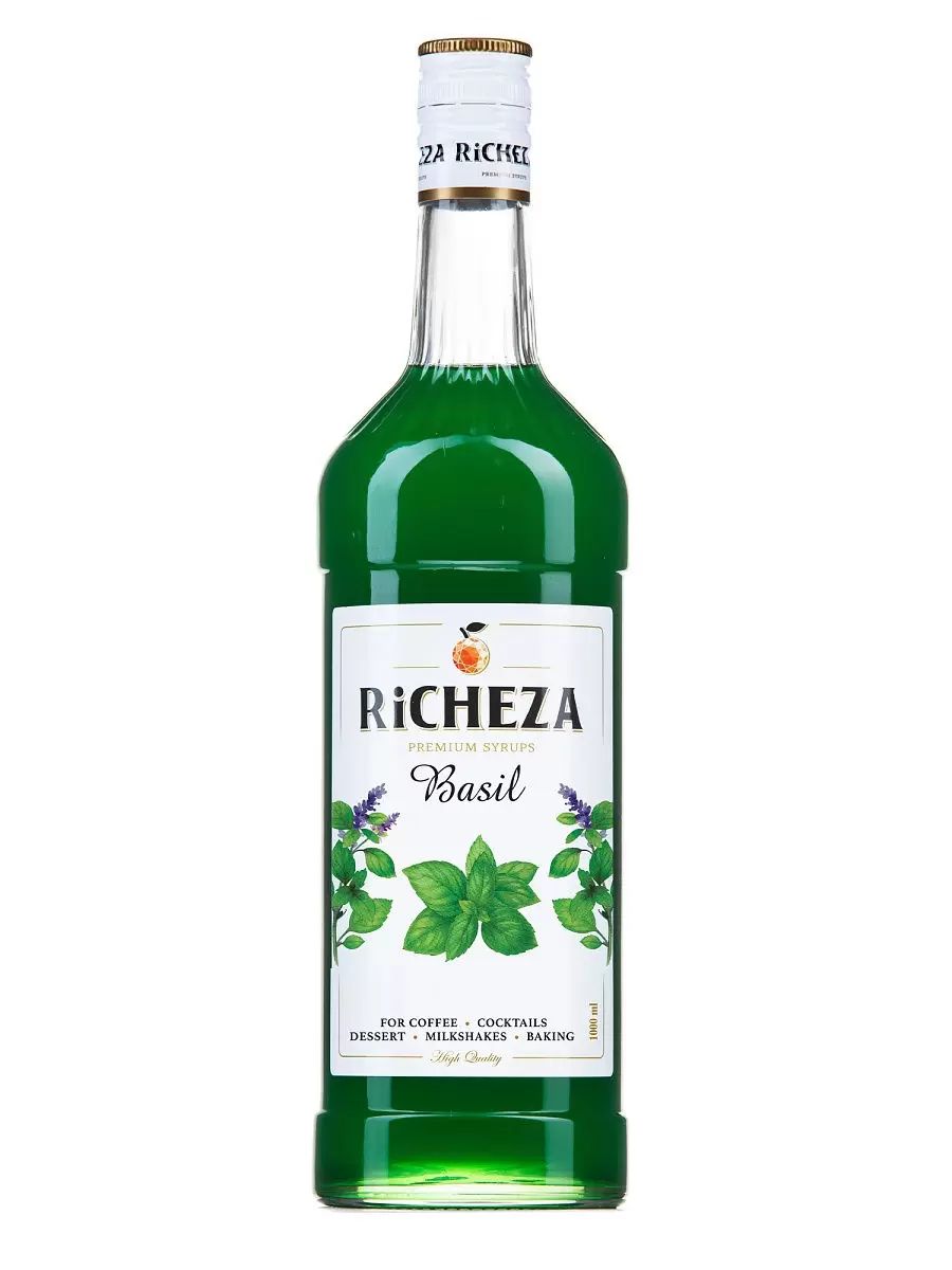 Сироп для кофе и коктейлей Базилик 1 литр RICHEZA 980₽