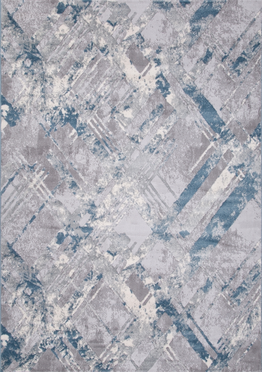 

Ковер турецкий AkTs 80x150 см голубой