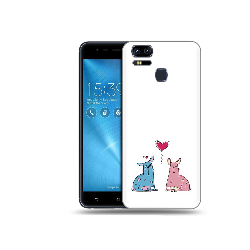 

Чехол MyPads Tocco для Asus ZenFone 3 Лама любовь (PT51214.656.102), Прозрачный, Tocco