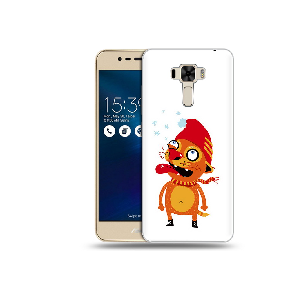

Чехол MyPads Tocco для Asus ZenFone 3 Зимний кот (PT40480.655.88), Прозрачный, Tocco