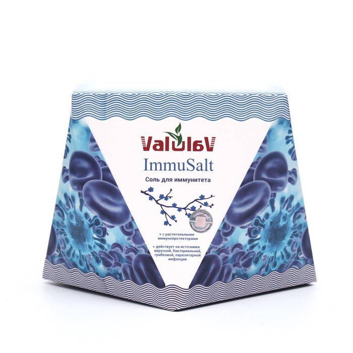фото Соль для иммунитета valulav immusalt, 50 саше-пакетов по 3 г сашель