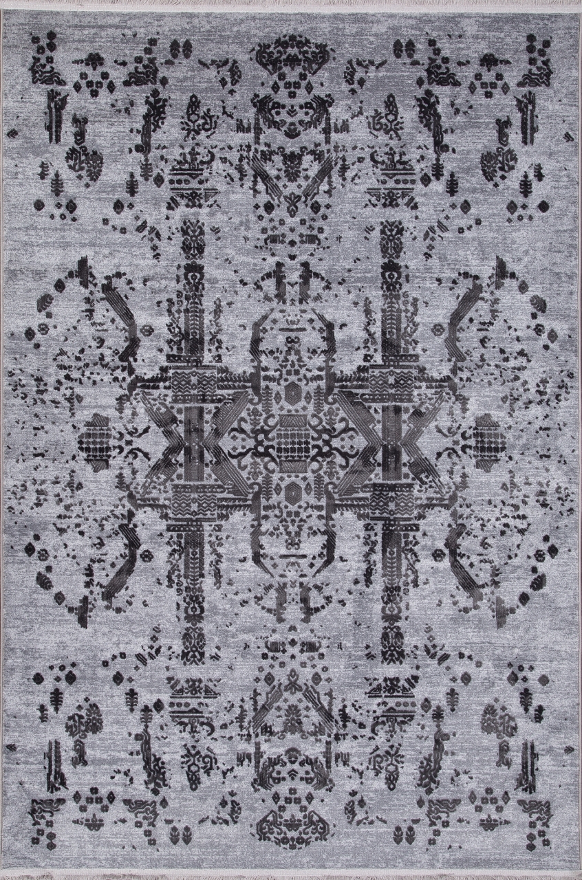 

Ковер турецкий AkTs 200x290 см серый