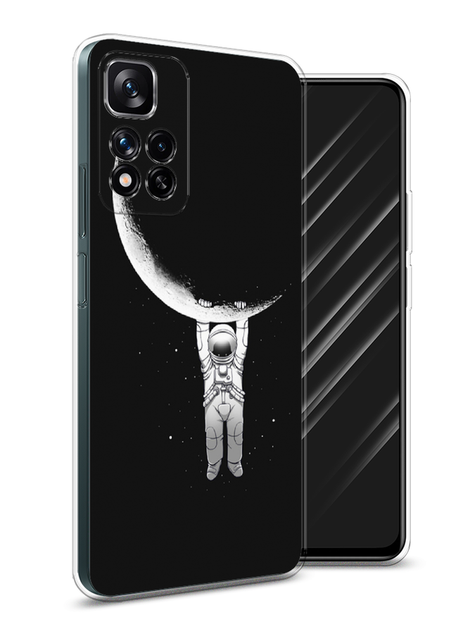 

Чехол Awog на Xiaomi Redmi Note 11 Pro Plus 5G "Космонавт", Разноцветный, 312150-4
